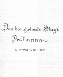 Bornholmske Folkmann