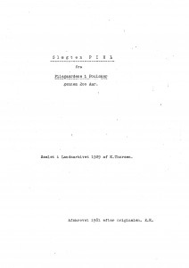 Slægten PIHL fra Pilegaardene nem 200 Aar- af K Thorsen 1929 1